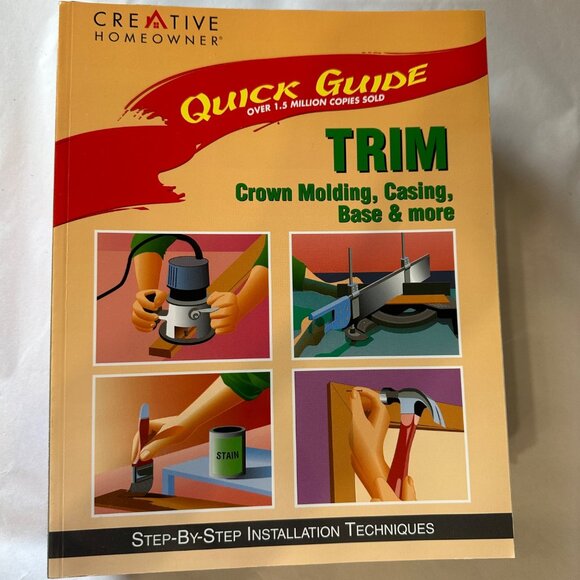 Home improvement lot of 4 DIY books 3 trim plumbing wiring home improvement - Picture 6 of 12